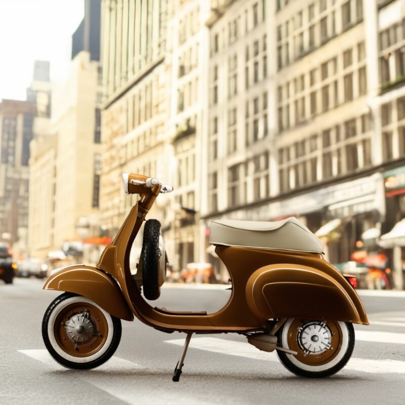 Vespa Biscottino a New York