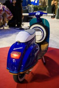Presentazione Vespa Ocealia Monaco retro